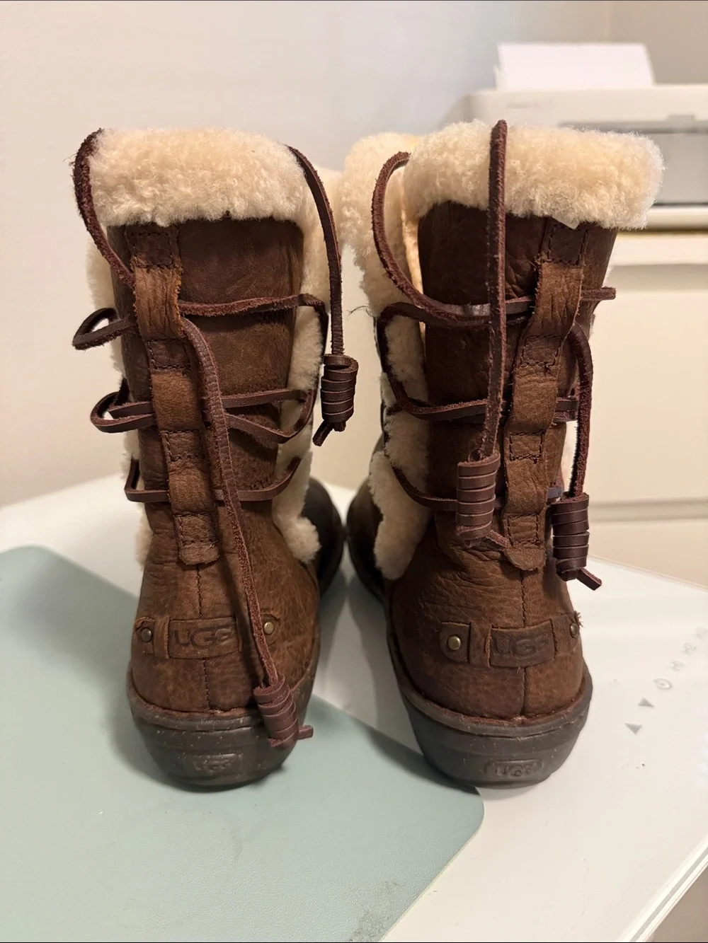 UGG boots plush
